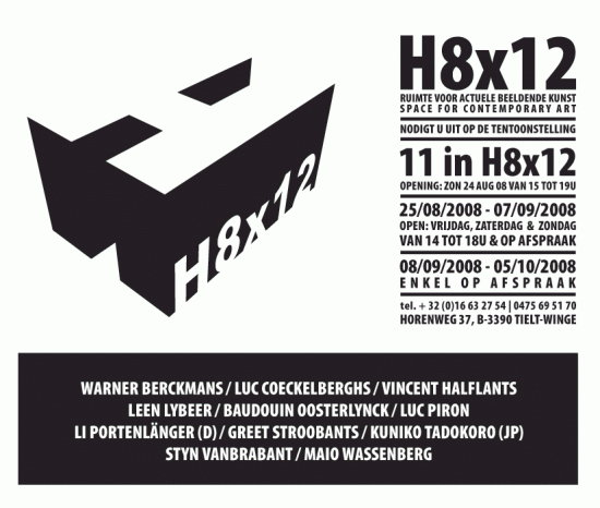 11 in H8x12